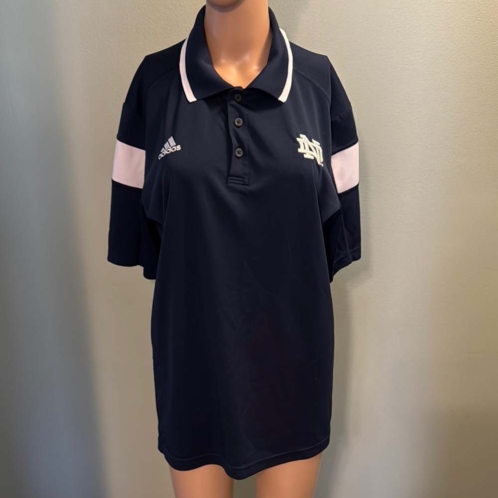 Adidas Navy Polo Shirt with Logo